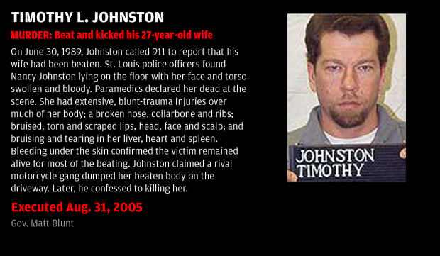 Executed Aug. 31, 2005: Timothy L. Johnston